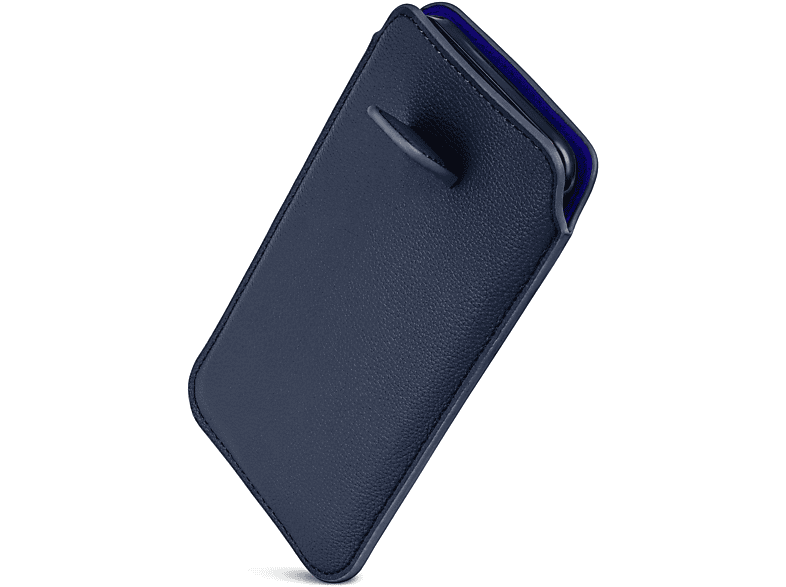 ONEFLOW Einsteckhülle mit Zuglasche, Cover, Plus, S9 Full Dunkelblau Galaxy Samsung