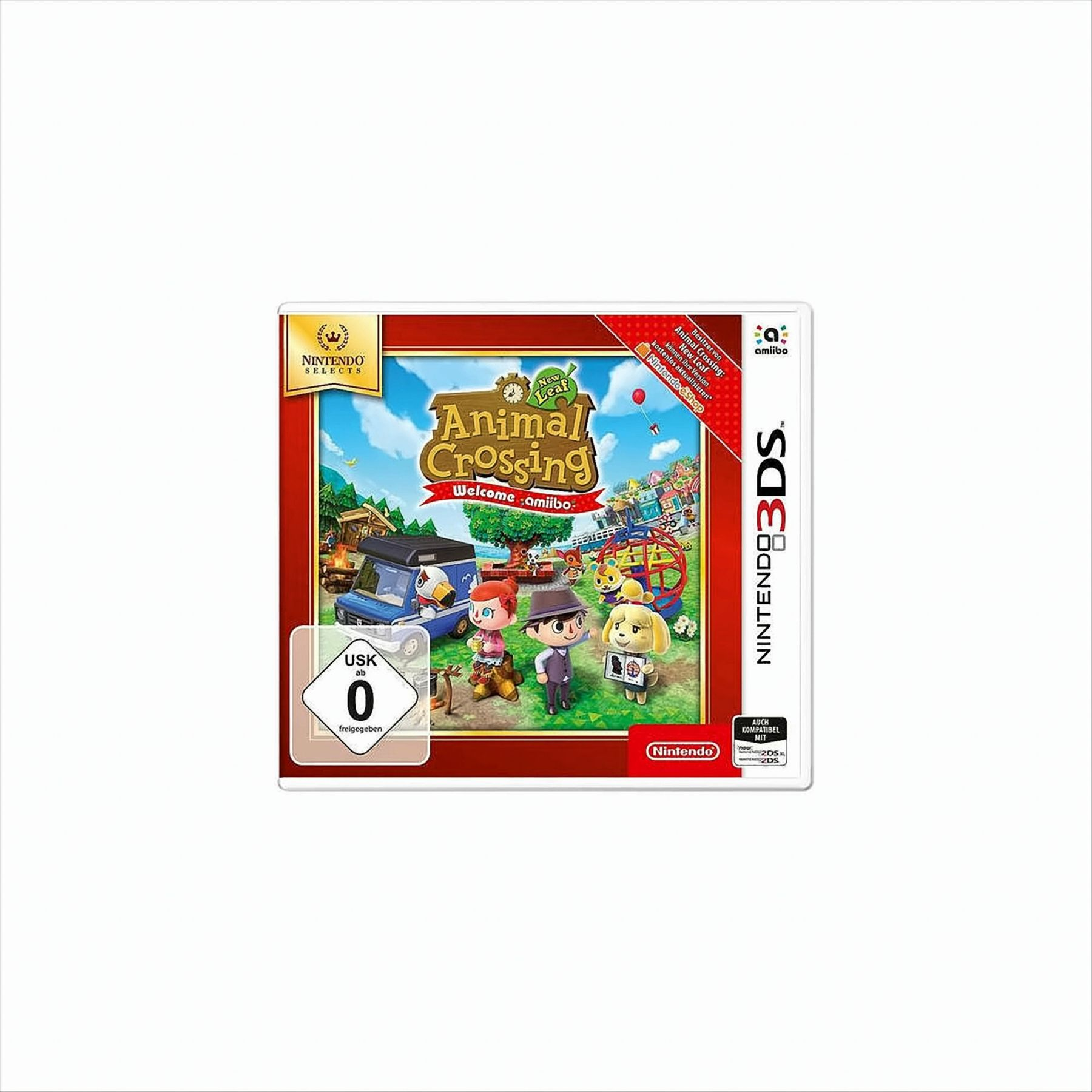 Crossing SELECTS [Nintendo Leaf Welcome Animal 3DS] Amiibo New 3DS -