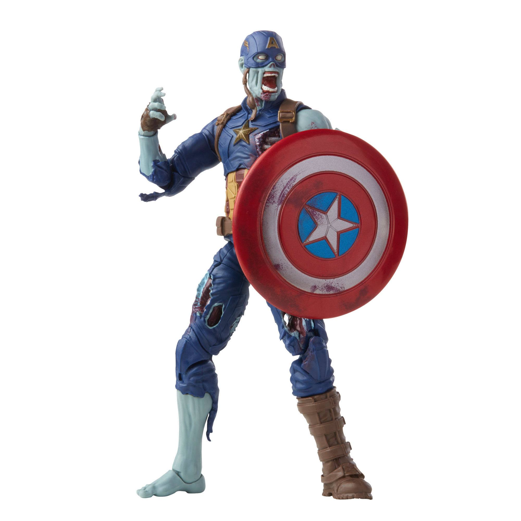 cm Avengers Figur: America If...?) Marvel 15 HASBRO (What Disney Legends Plus Captain Action Actionfigur Zombie