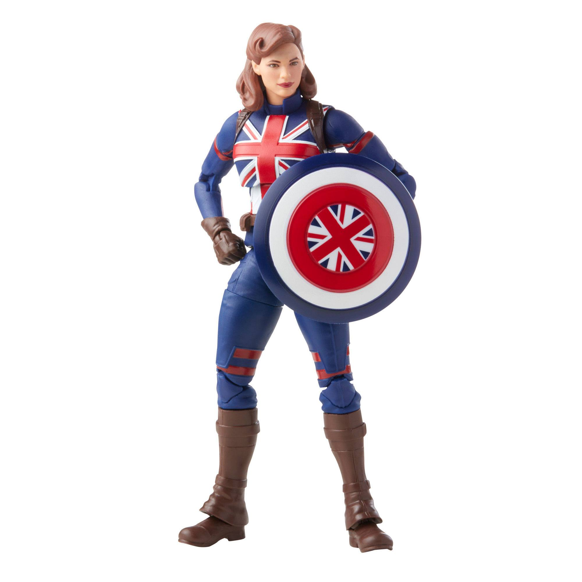 Marvel\'s (What Captain Action cm If...?) Marvel Figur: Legends HASBRO 15 Disney Carter Actionfigur Plus Avengers