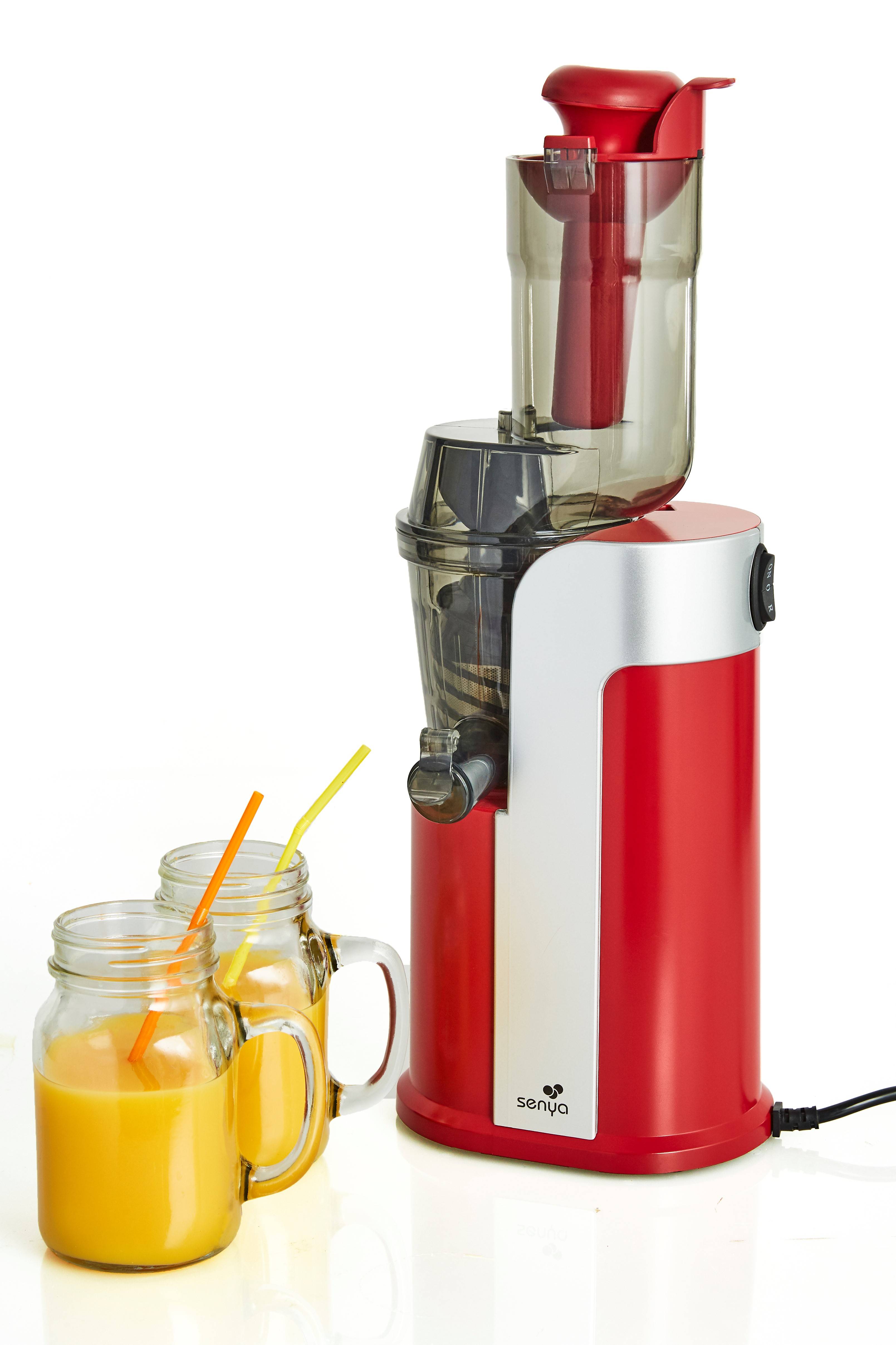 SENYA Healthy juicer Entsafter Red Watt, 250