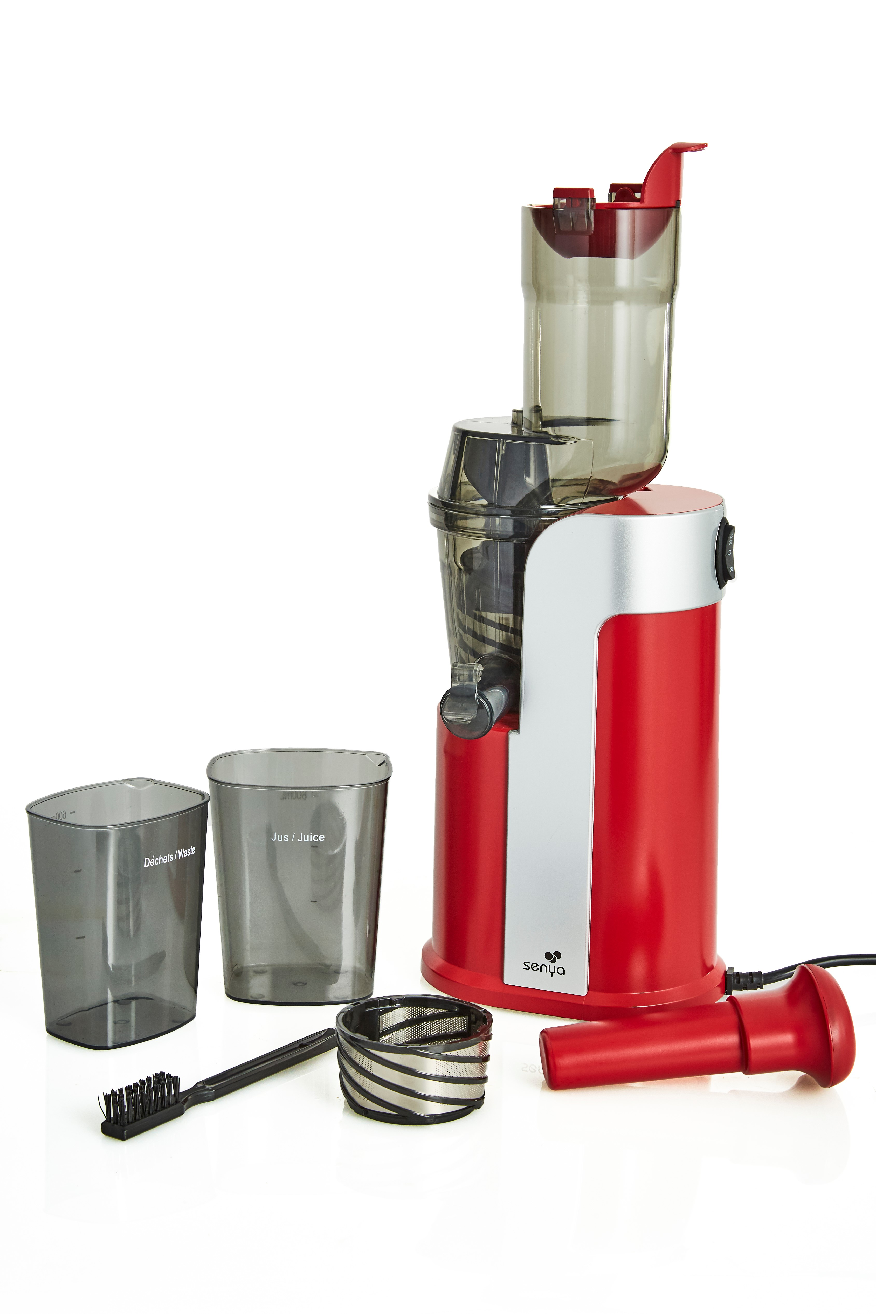 SENYA Healthy juicer Entsafter Red Watt, 250