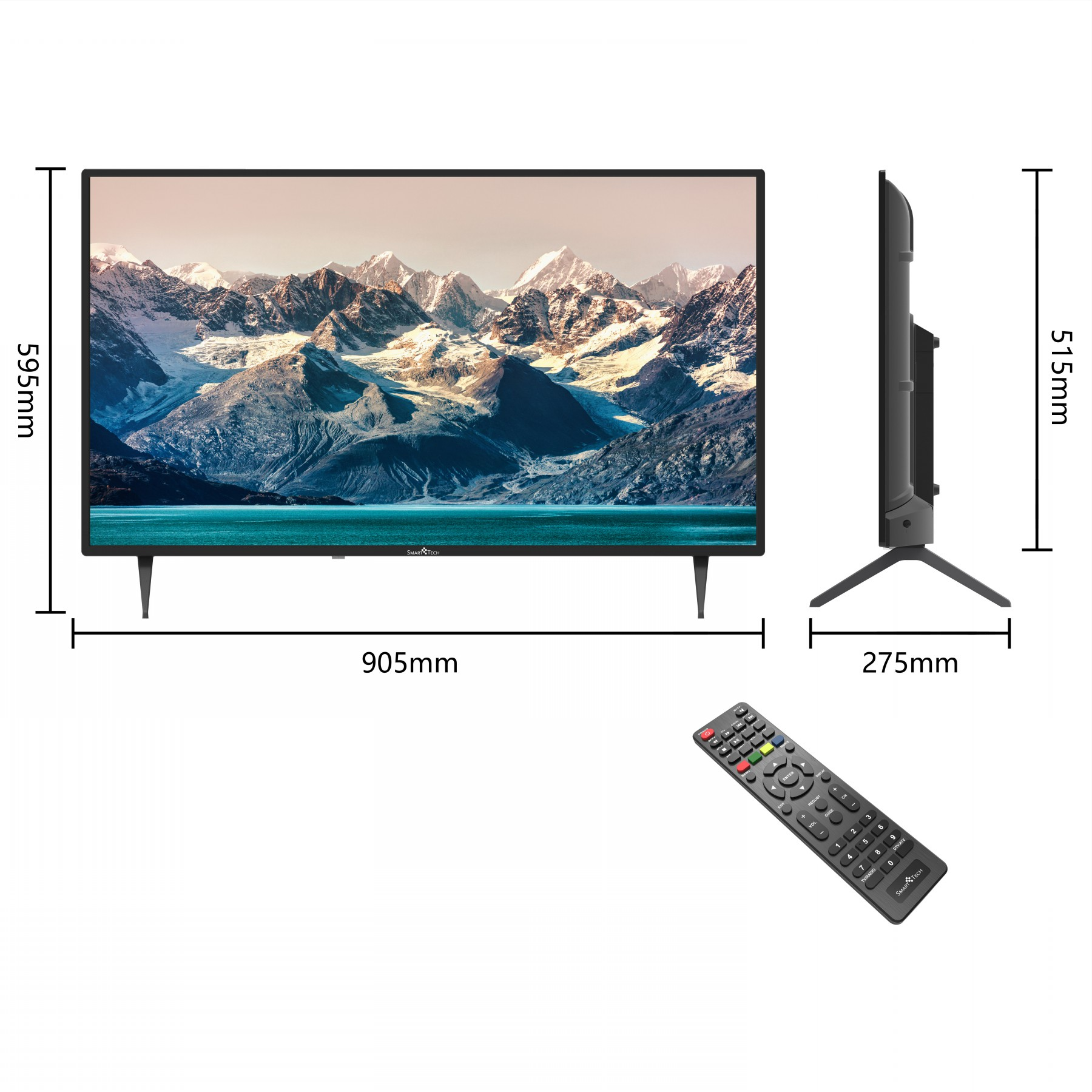 / TV 40FN10T2 Smart TECH (Flat, Zoll (101cm) SMART 40 Full-HD) 40 101 TV Non LED cm, Zoll