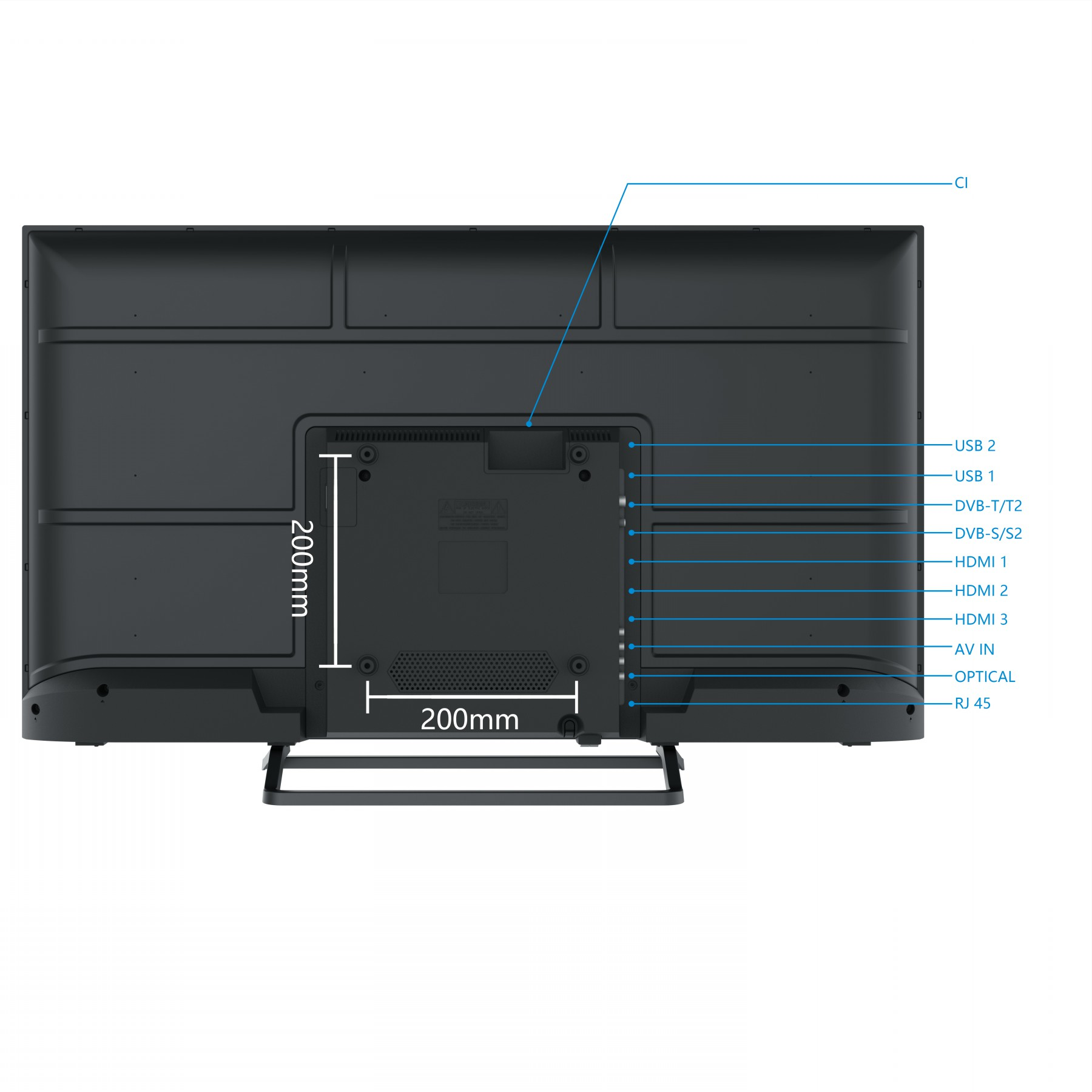 cm, Zoll Full-HD, Android TV 40FA10V3 (101cm) SMART 40 40 TV, / 101 LED TV SMART Smart 9.0) Zoll (Flat, TECH