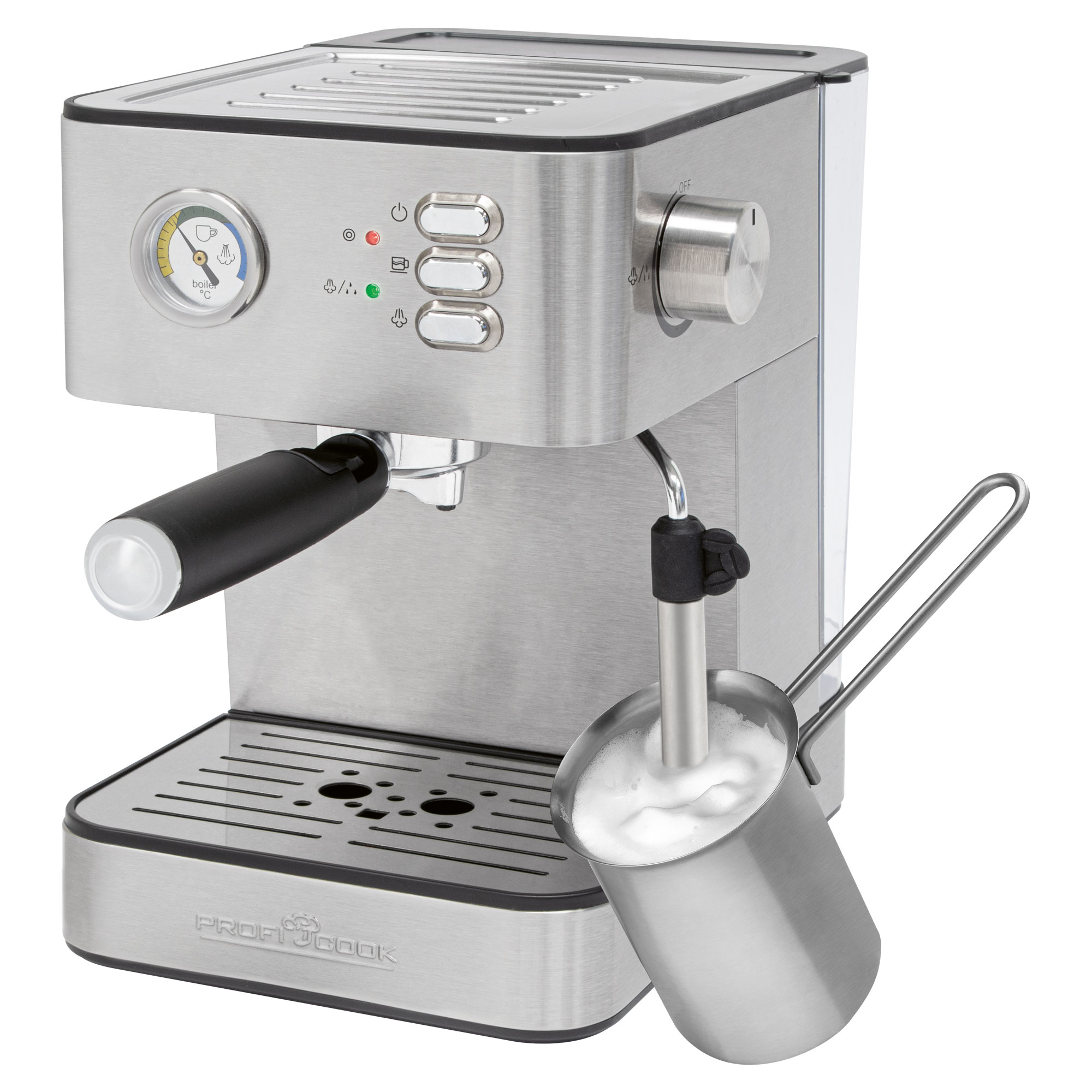 Ekspres do espresso PROFICOOK PC-ES 1209 Stal nierdzewna