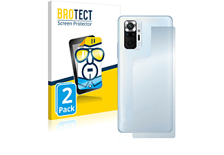 BROTECT 2x klare Schutzfolie(für Xiaomi Redmi Note 10S (Rückseite))