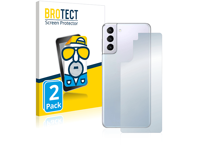 BROTECT 2x matte Schutzfolie(für Samsung Galaxy S21 5G)