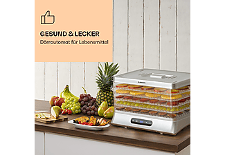 KLARSTEIN Silver Jerky Dörrautomat (500 Watt) MediaMarkt