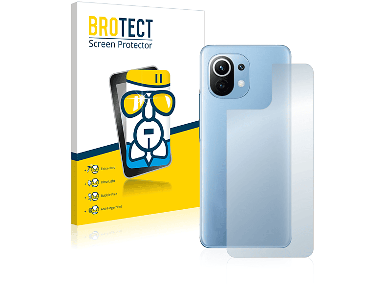5G) Airglass BROTECT Xiaomi Schutzfolie(für Mi Lite 11 klare