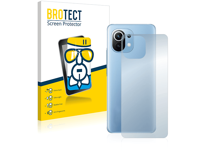 BROTECT Airglass klare Schutzfolie(für Xiaomi Mi 11 Lite)