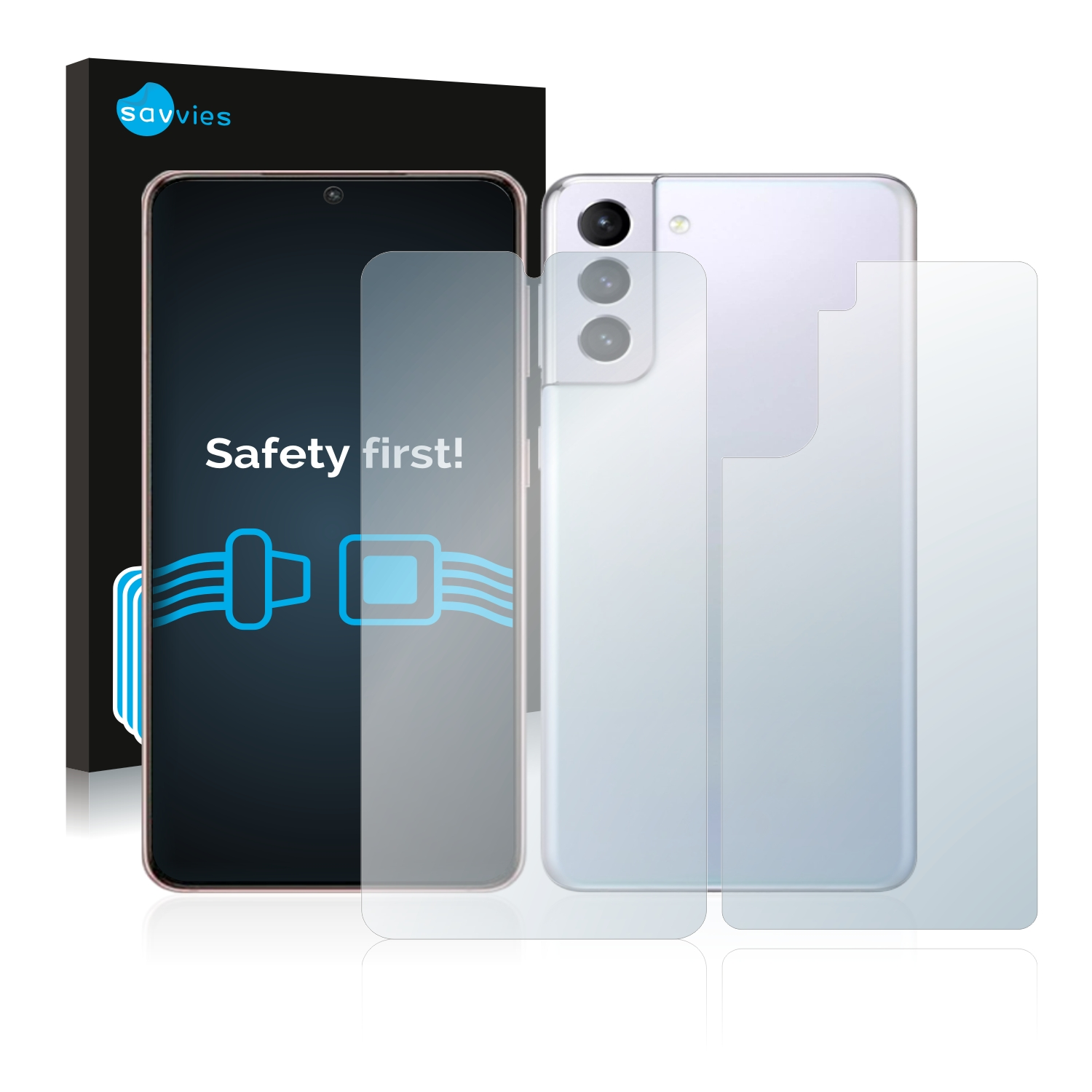 Schutzfolie(für SAVVIES Galaxy klare Samsung S21) 6x