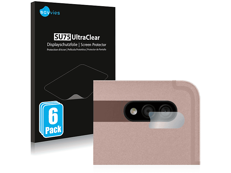 6x Plus 2020) S7 klare Samsung Schutzfolie(für WiFi Tab SAVVIES Galaxy