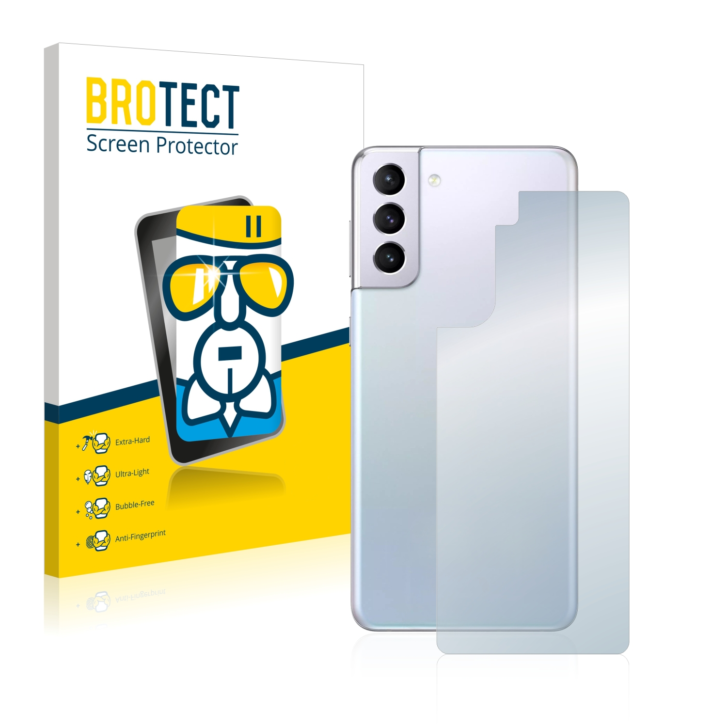 BROTECT Airglass klare Schutzfolie(für Samsung 5G) S21 Galaxy