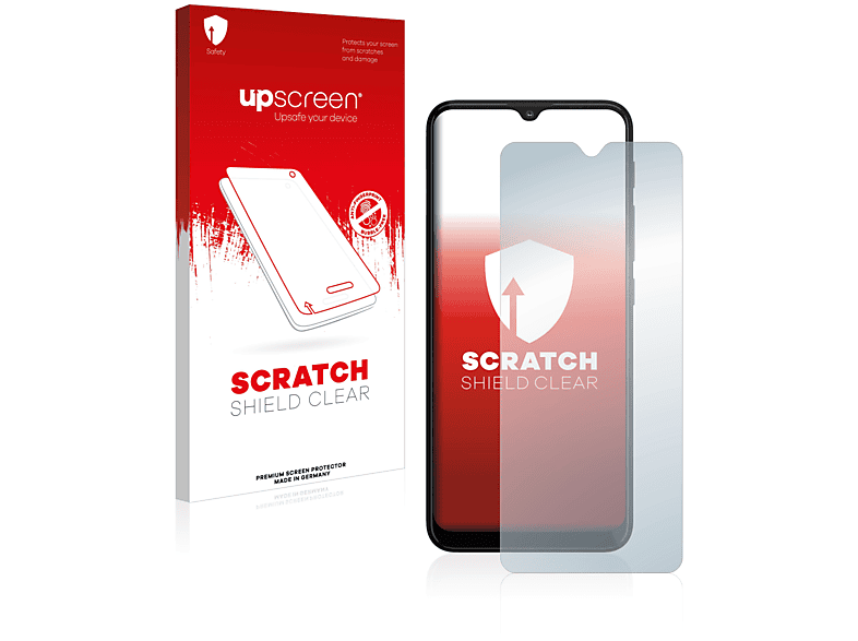 UPSCREEN Kratzschutz klare Schutzfolie(für Motorola Moto G10)
