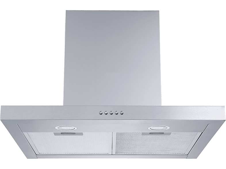 Campana Extractora - MIDEA MH60B3250X-ES, 3 velocidades, 630 m³/h, 600 mm, Gris