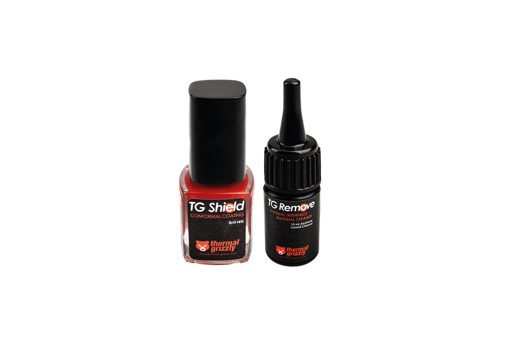THERMAL GRIZZLY Shield & Wärmeleitpaste, 15ml Red Bundle Remove