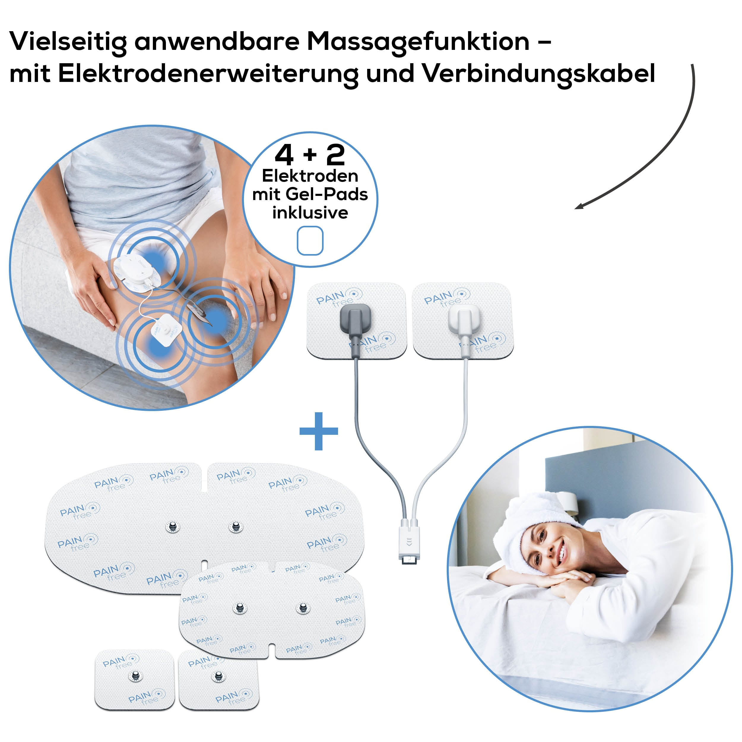 70 Menstrual Elektrische EM BEURER Muskelstimulation Relax