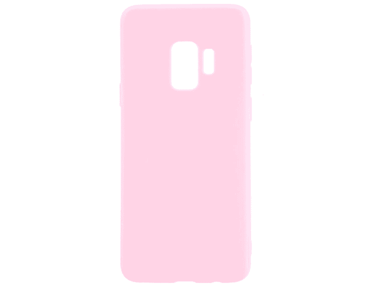 COVERKINGZ Handycase aus Rosa S9, Silikon, Samsung, Backcover, Galaxy