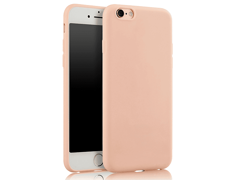 COVERKINGZ Handycase aus Silikon, Backcover, Apple, iPhone SE 2020 / 2022, Rosa