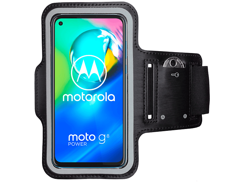 COVERKINGZ Sportarmband, Armtasche, Motorol, Moto G8 Power, Schwarz