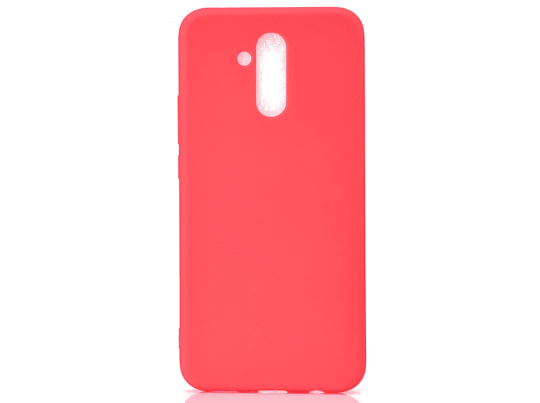 COVERKINGZ Handycase aus Silikon, Backcover, Huawei, Mate 20 Lite, Rot