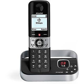 Teléfono inalámbrico - ALCATEL alcatel F890 Negro-Plata / Teléfono inalámbrico, Análogo, Multicolor