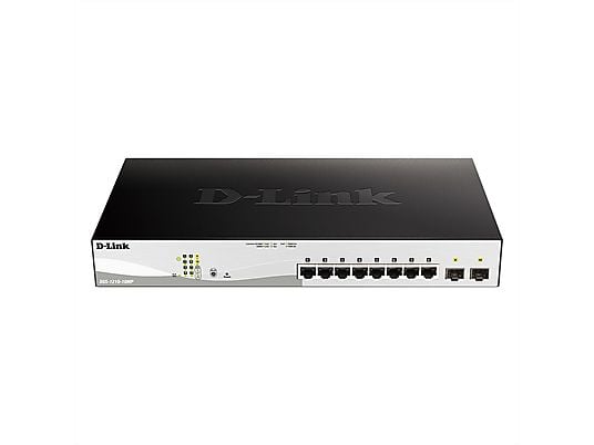 Switch  - DGS-1210-10MP D-LINK, Negro