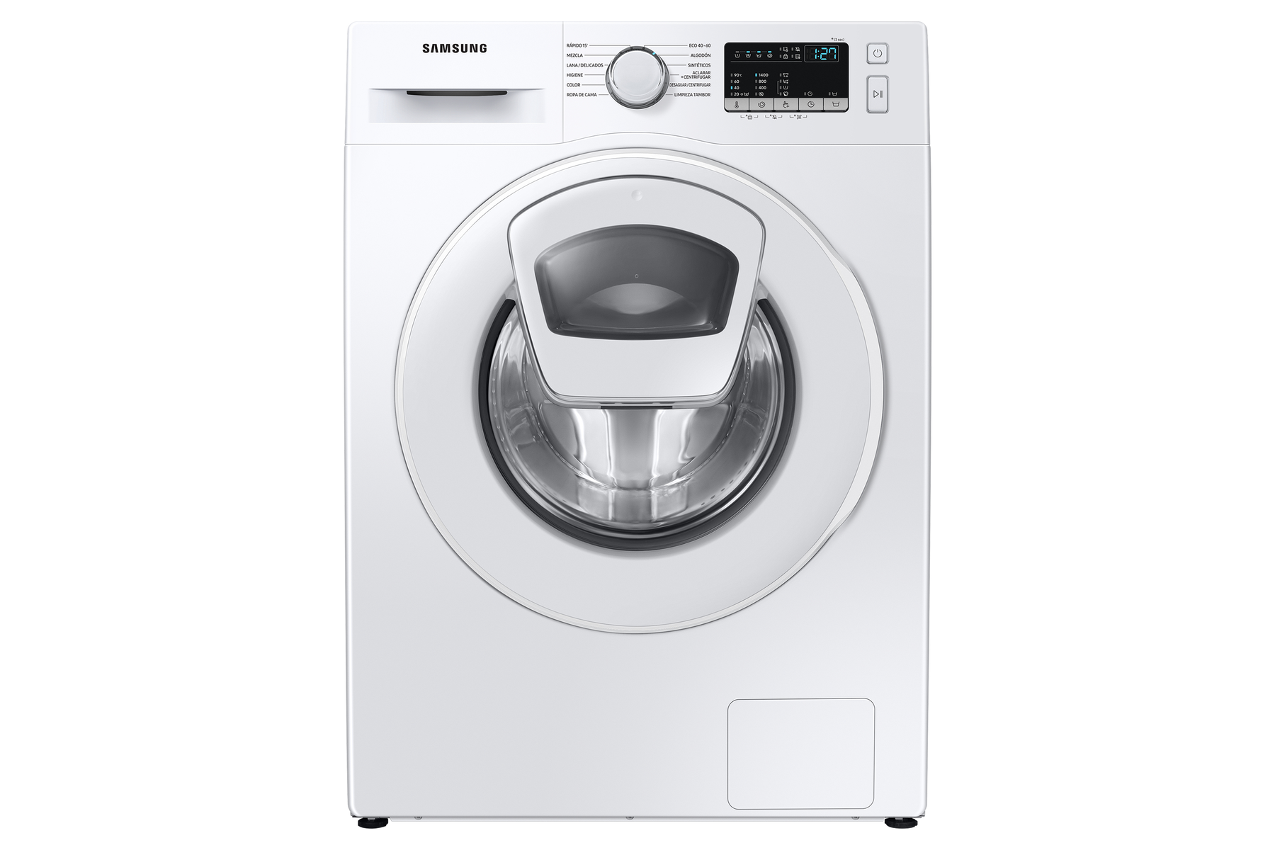 Lavadora carga frontal - WW80T4540TE SAMSUNG, 8 kg, Blanco