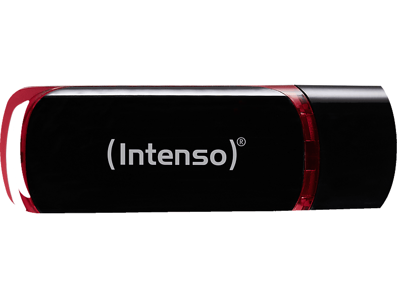 INTENSO 16GB Business Line USB-Stick (schwarz-rot, 16 GB)