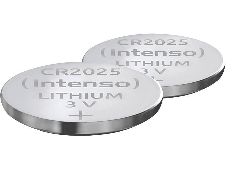 INTENSO Energy Ultra CR2025 2er Pack Lithium Knopfzelle Batterie