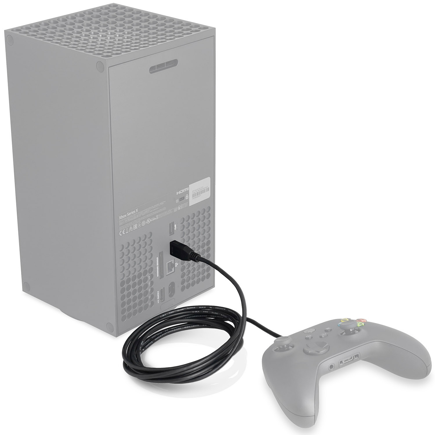 2x USB-C Ladekabel 3 M – Für PS5 DualSense, Xbox Series X/S, Switch Pro Controller, Verstärkter Stecker