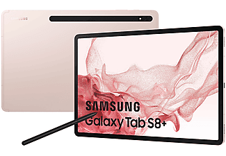 SAMSUNG Galaxy Tab S8+, Tablet, 256 GB, 12,4 Zoll, gold
