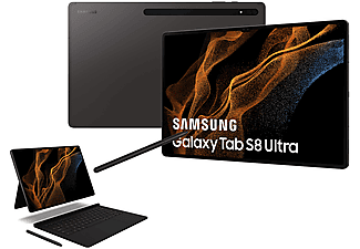 SAMSUNG Galaxy Tab S8 Ultra, Tablet, 512 GB, 14,6 Zoll, grau