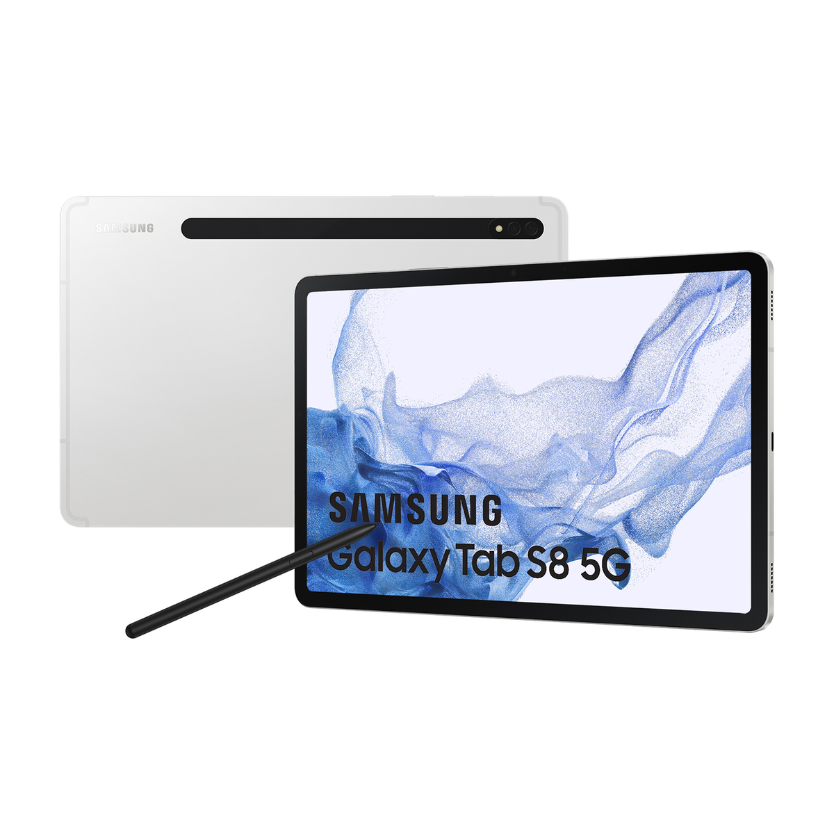 128 Galaxy S8, Zoll, silber SAMSUNG 11 Tablet, Tab GB,