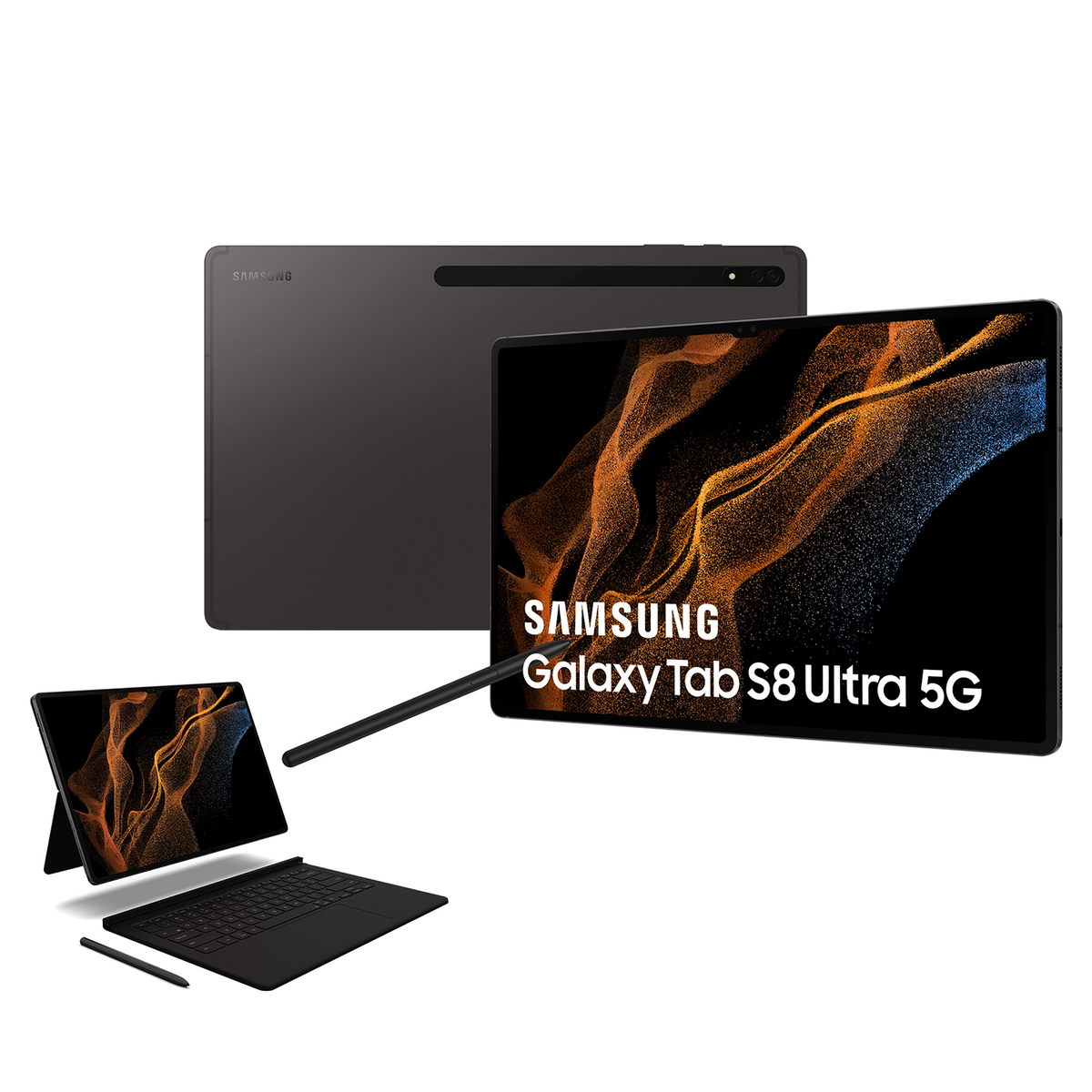 SAMSUNG Tablet, TAB 512 GB, GALAXY Grau ULTRA, 14,6 S8 Zoll,
