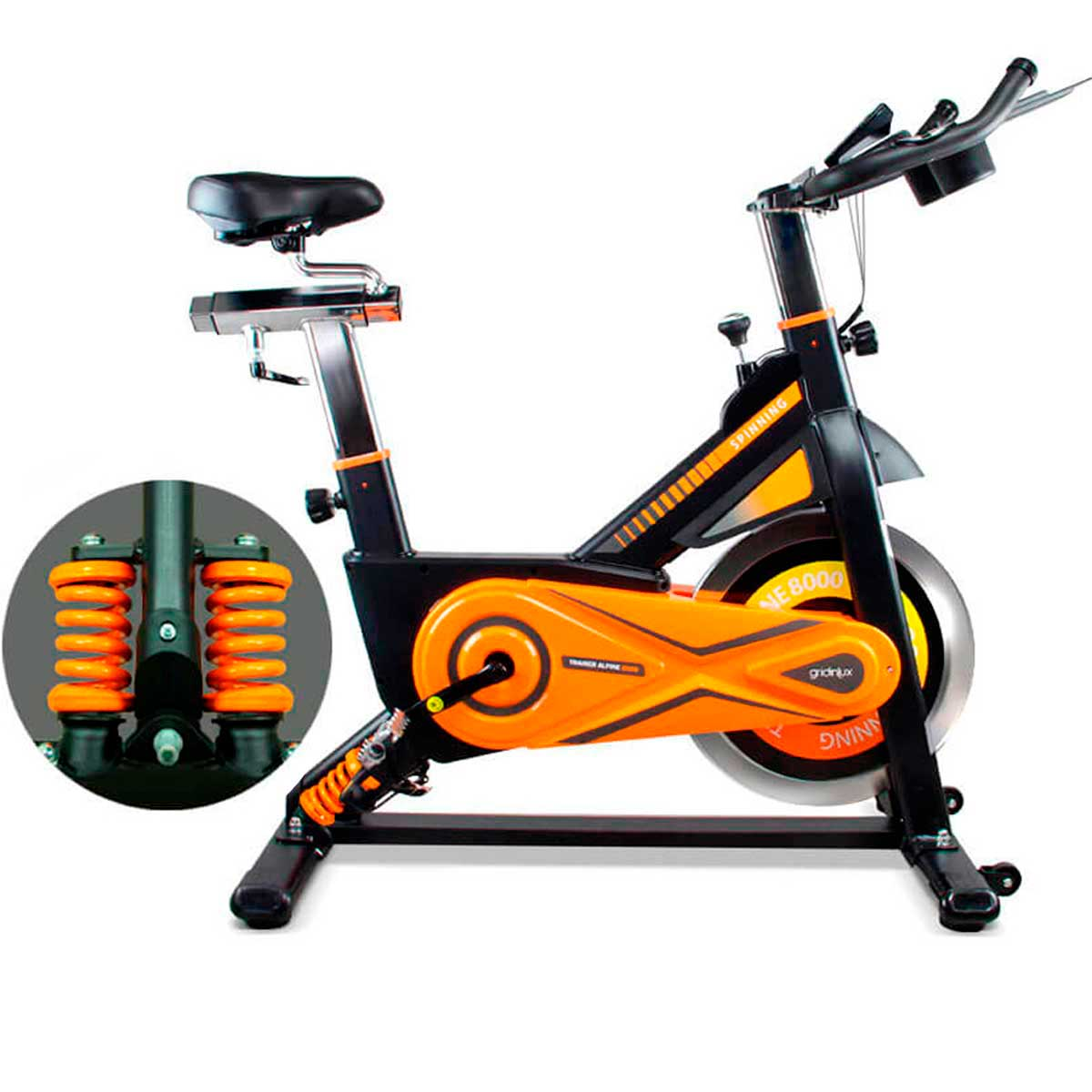 Bicicleta de Spinning - GRIDINLUX Trainer ALPINE 8500