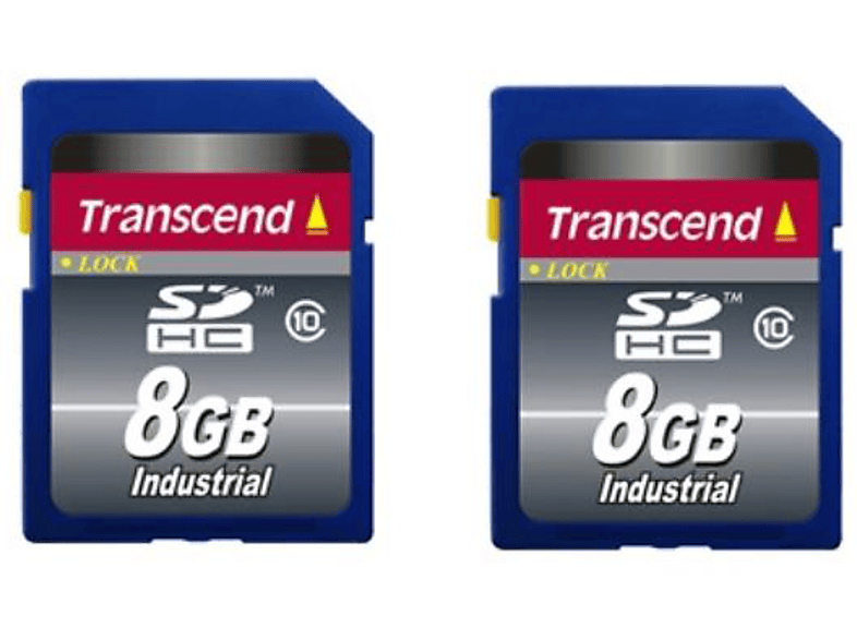 TRANSCEND TS8GSDHC10I, SDHC Speicherkarte, 8 GB, 19 MB/s