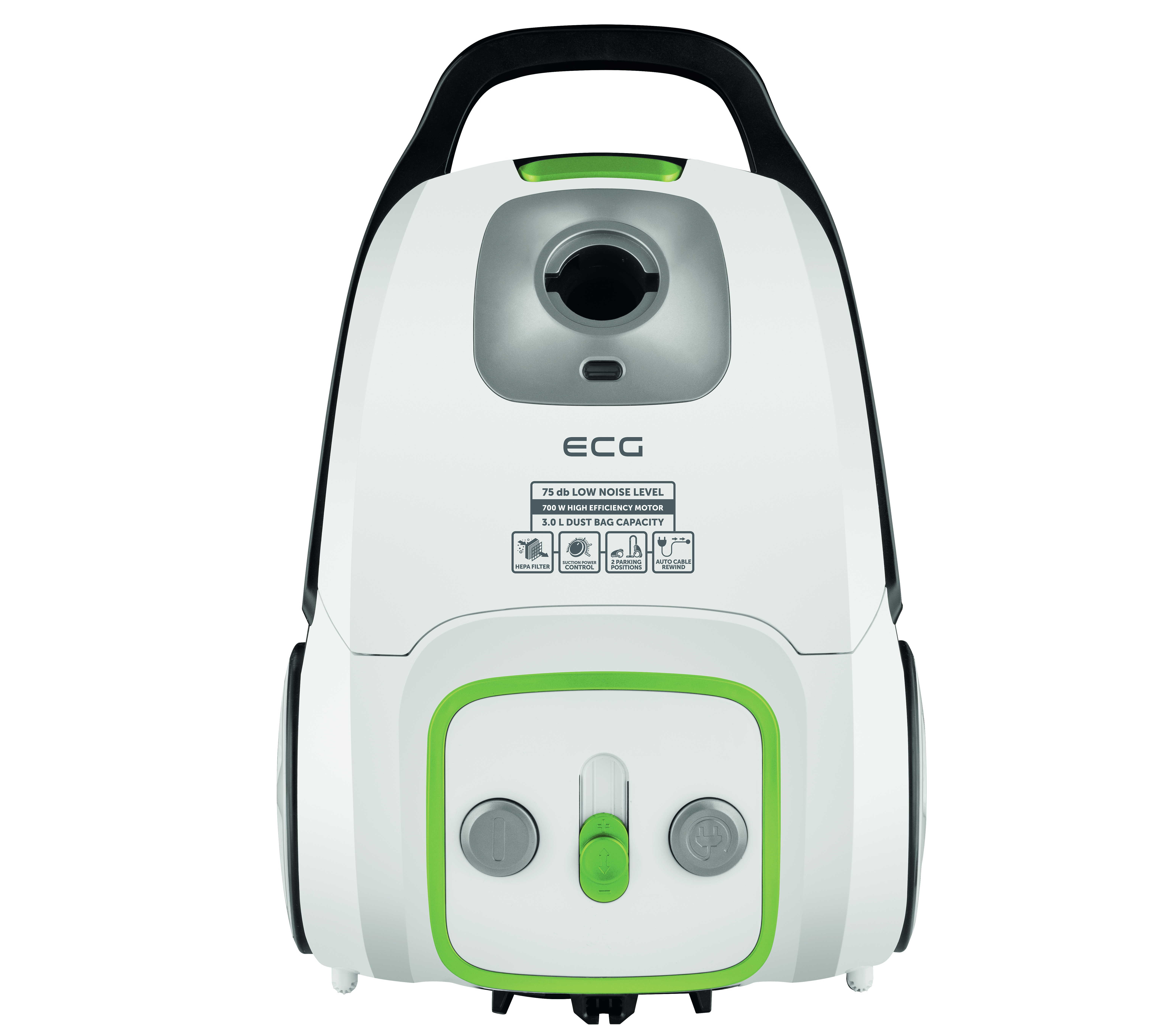 ECG VP S3010 | Floor Staubsauger 700 | Leistung: | White) cleaners, HEPA-Filter vacuum 700 Leistung: W | maximale maximale Watt