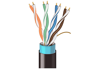 UBIQUITI NETWORKS 328518 Patchkabel Cat.5, Schwarz