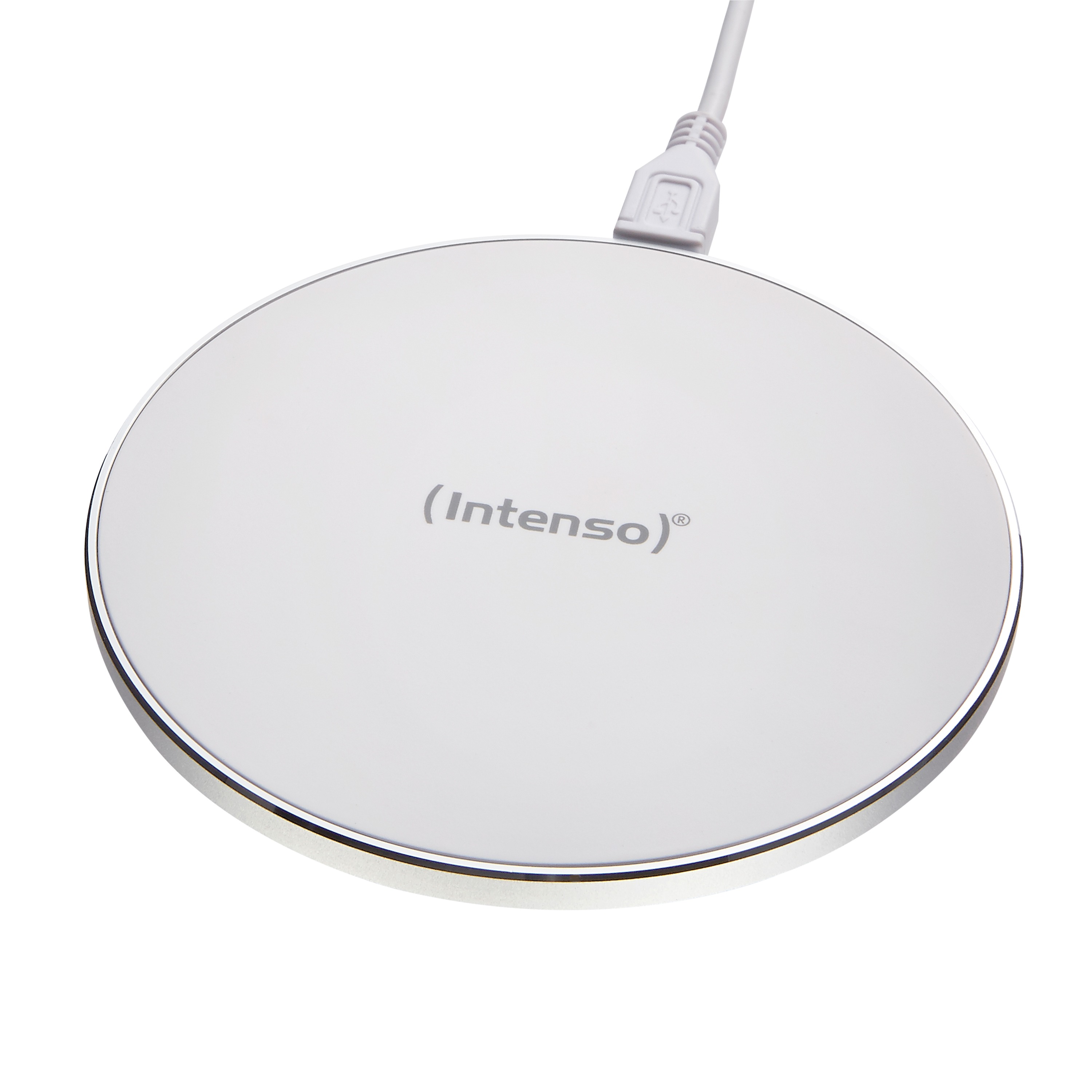 INTENSO Wireless Charger WA1 weiß Apple, Ladestation Huawai, Induktive z.B. Google, Samsung