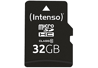 INTENSO MicroSD Card Class 10 32GB SDHC, Micro-SD Speicherkarte, 32 GB