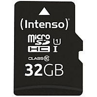 INTENSO MicroSD Card UHS-I 32GB SDHC Premium, Micro-SD Speicherkarte, 32 GB