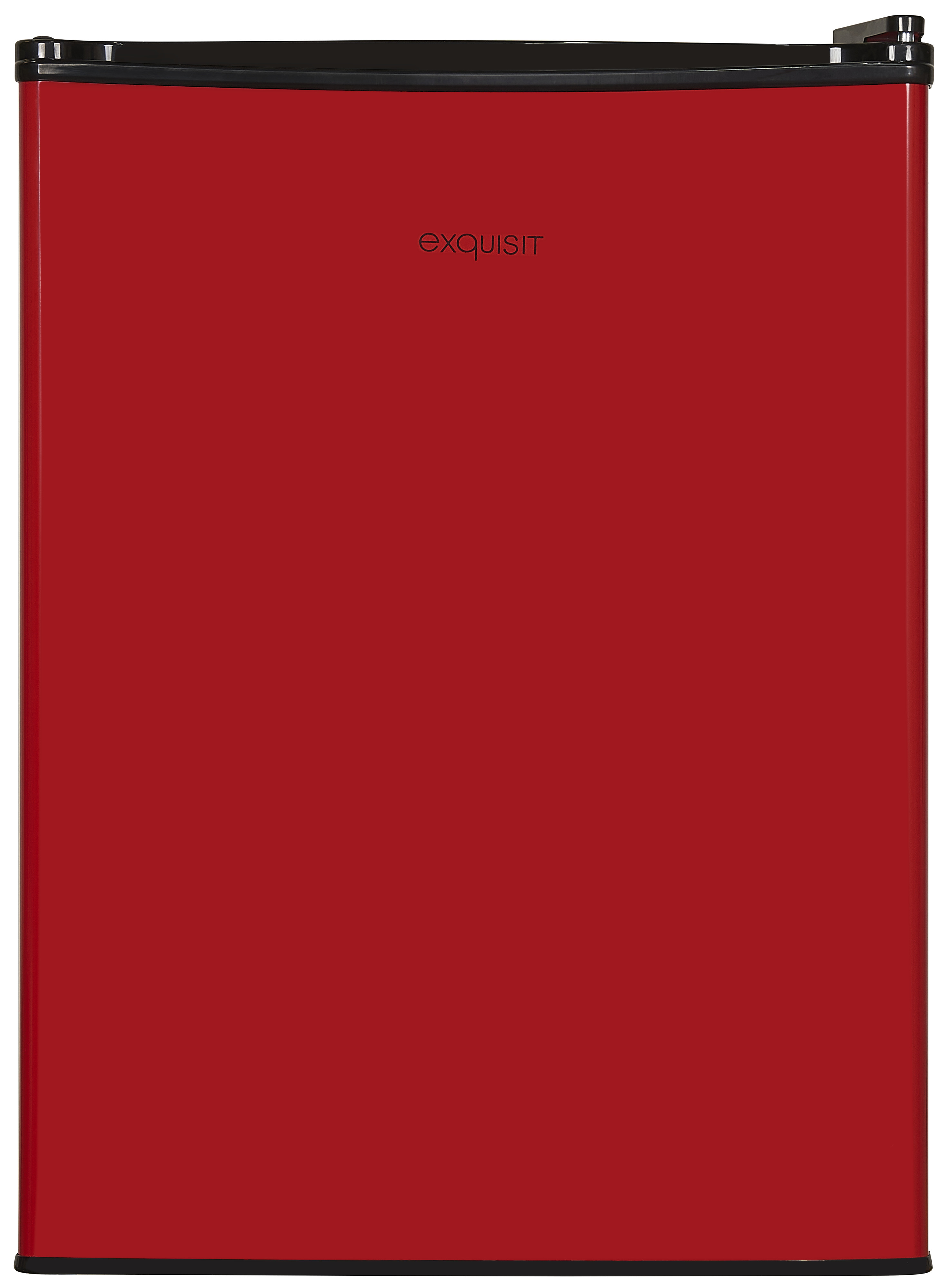 EXQUISIT KB60-V-090E rot Kühlschrank hoch, (E, 620 Rot) mm