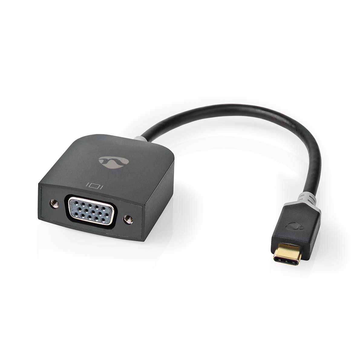 NEDIS CCBW64852AT02 USB-C Adapter, Anthrazit