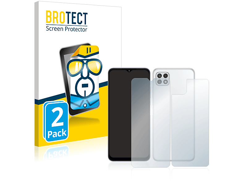 BROTECT 2x klare Schutzfolie(für 5G) Samsung A22 Galaxy