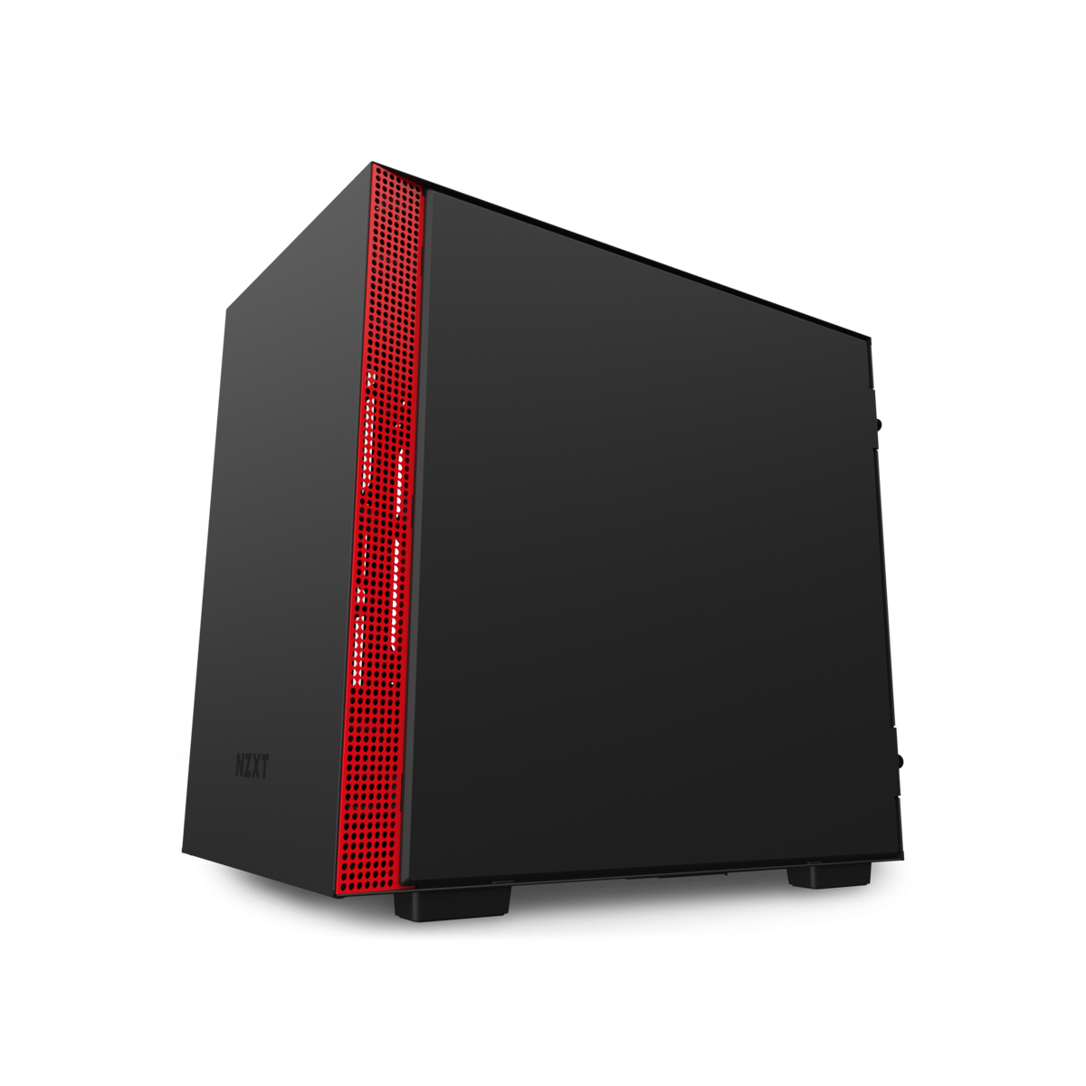 Caja PC Gaming - CA-H210I-BR NZXT, Negro, Rojo