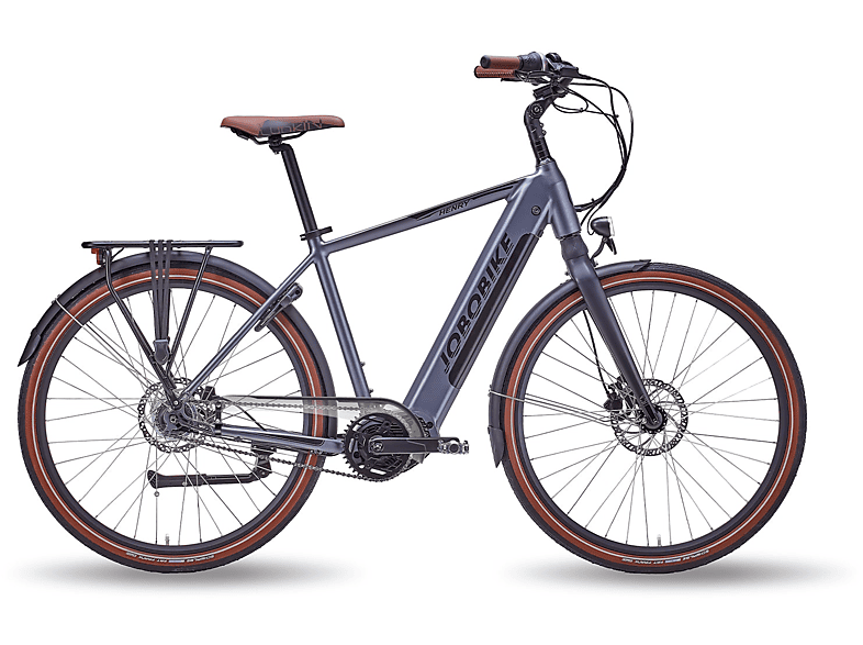 cm, 28 Unisex-Rad, SR42 JOBOBIKE Trekkingrad (Laufradgröße: Zoll, Grau) 468Wh, Rahmenhöhe: 51