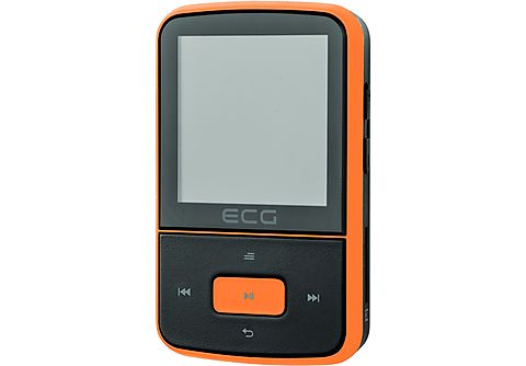 ECG PMP 30 8GB | 1,5" Display | 26 Stunden Laufzeit | MP4 Player 8 GB, Orange