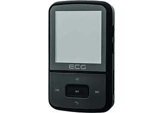 ECG PMP 30 8GB | 26 Stunden Laufzeit | MP4 Player 8 GB, Schwarz