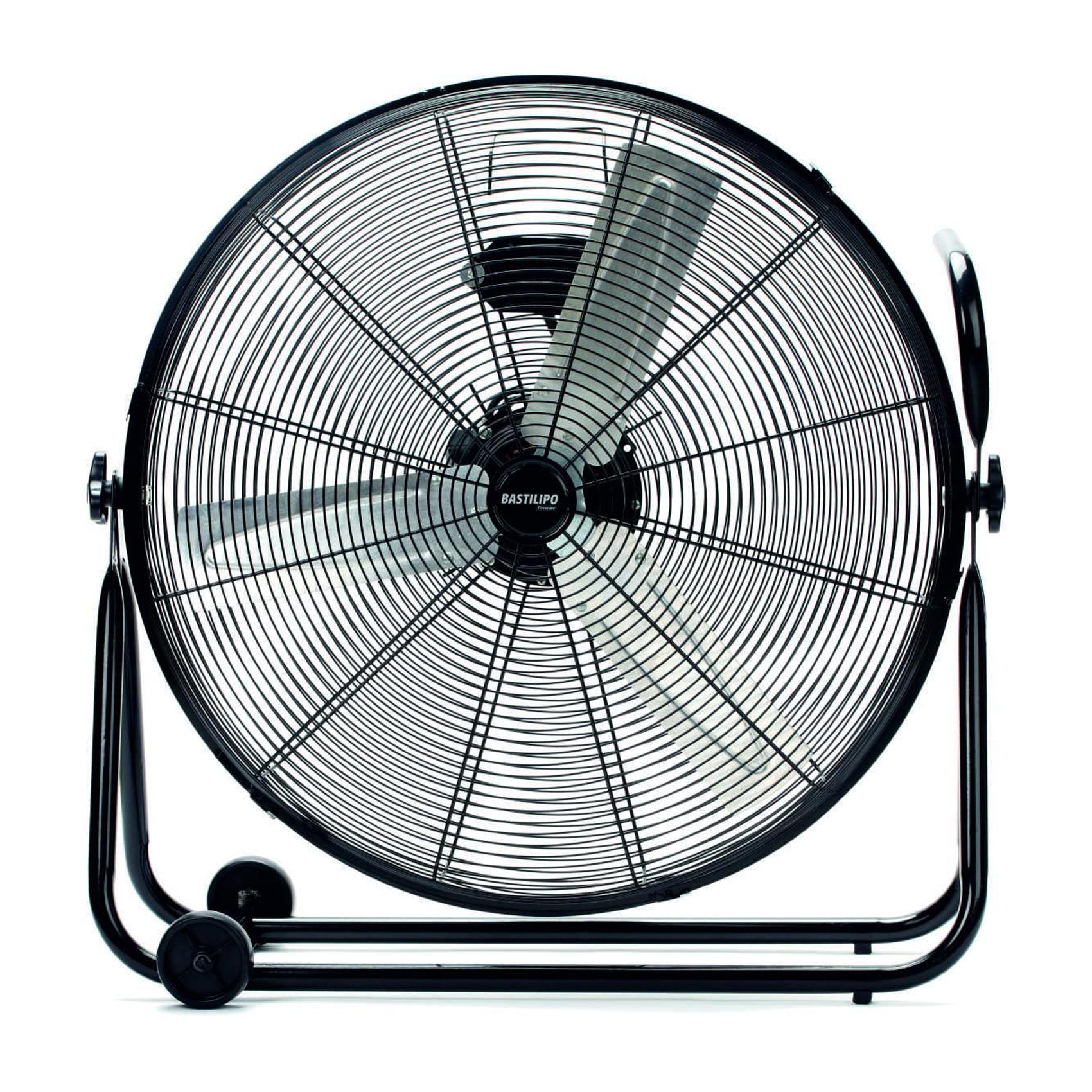 Bastilipo Ventilador Industrial de suelo 140 w acero inoxidable 3 velocidades huracan